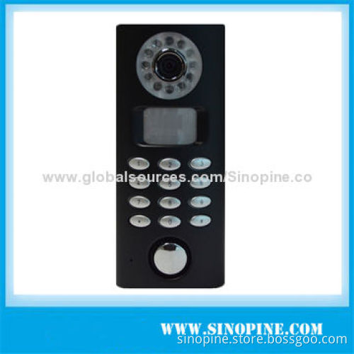 Auto dial alarm play voice message